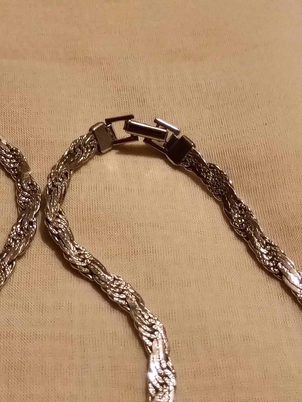 Rope Chain Necklace in Silver
